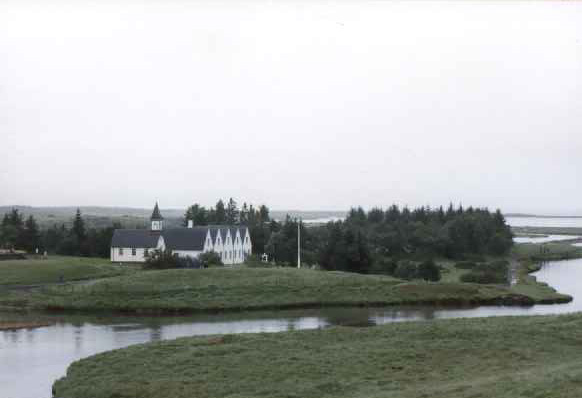 Kirche in Þingvellir